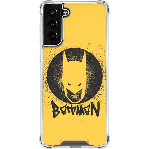 DC Comics Batman Graffiti Art Galaxy S21 FE Clear Case